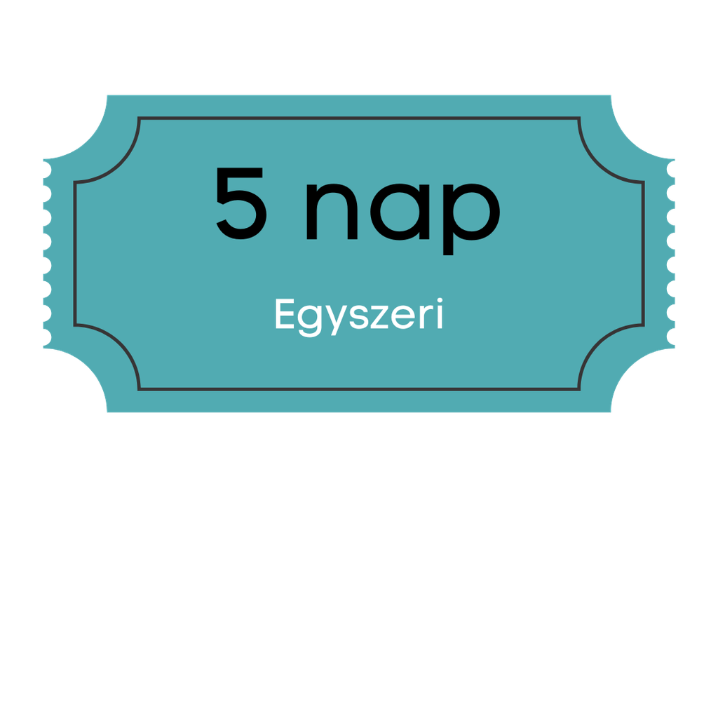 Coworking 5 napos bérlet