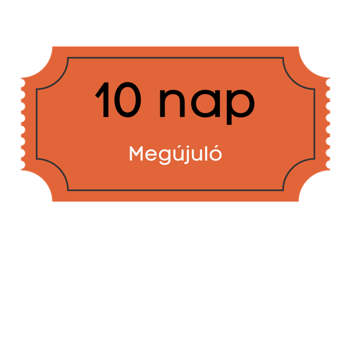 Coworking 10 napos bérlet (megújuló)